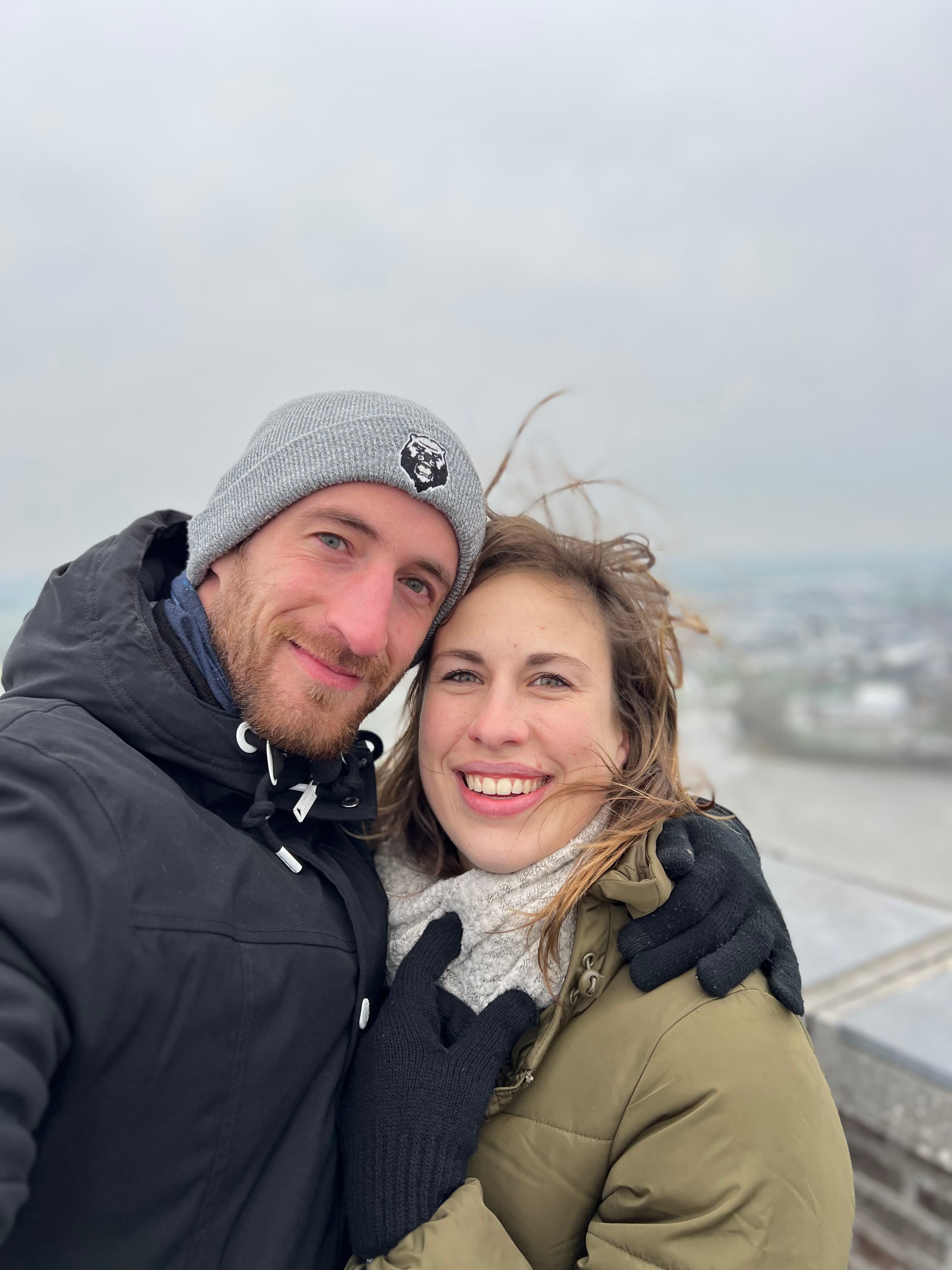 Ine & Elias in de winter